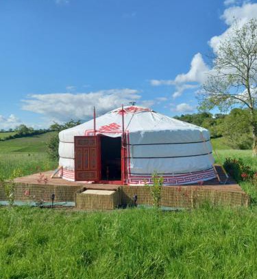Les Moutiers-en-Auge Other | Unique Mongolian Yurt Stay with Breakfast & Family-Friendly Vibes