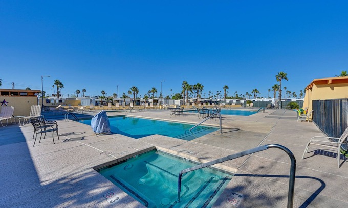 Yuma House | Yuma Vacation Home with Resort Pool and Relaxing Hot Tub