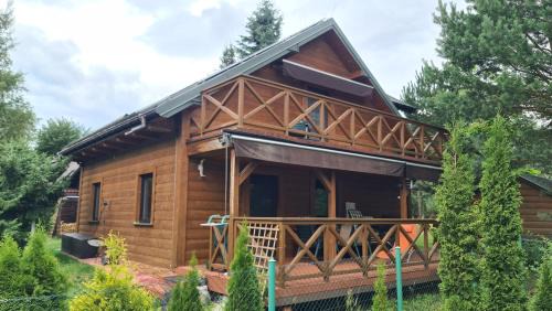 Rakow House | Relaxing Home by Lake Chańcza with Private Beach Access