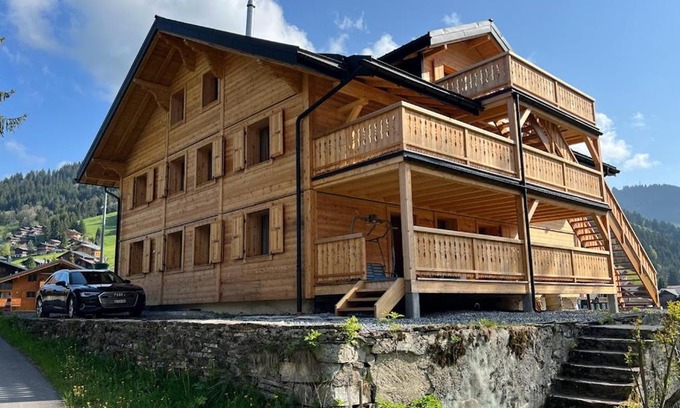 Morgins Apartment | Inviting ZE Mountain Lodge in Morgins - Family-Friendly Stay