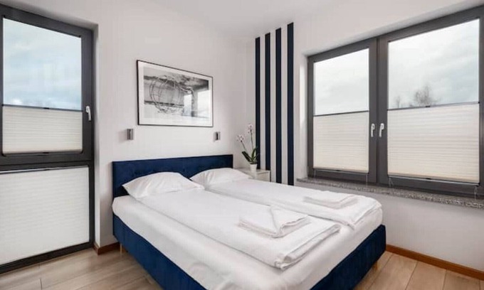 gmina Wolin Apartment | Relaxing Zefir 3 with Sauna & Grill for Families and Pets