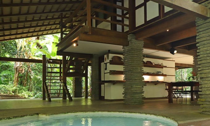 Prumirim House | Tranquil Retreat in Atlantic Forest with Pool & Spa