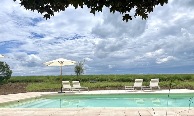 Saint-Jurs House | Tranquil Retreat Amid Lavender Fields with Ocean Views