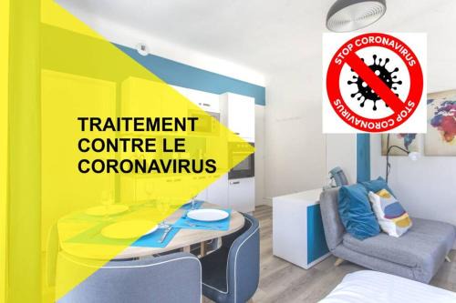 Challes-les-Eaux Apartment | Relaxing Zen Studio Les Thermes with Spa & Dining Options