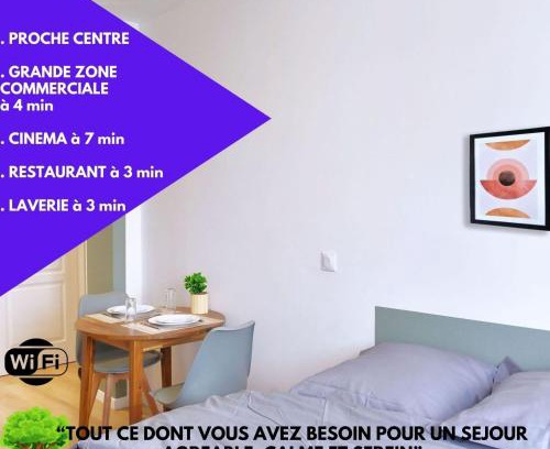 Saint-Quentin Apartment | ZenkaSerenity- 5min Centre A29-26, Ferme moderne