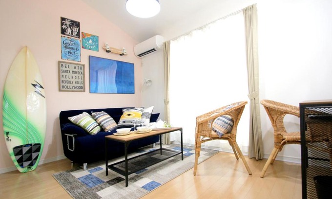 Katasekaigan Apartment | Discover Zens Enoshima 203: Ideal for Families & Relaxation