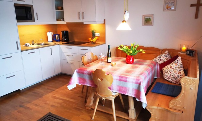 Aunham Apartment | Conveniently Located Apartment with Balcony and Kitchen