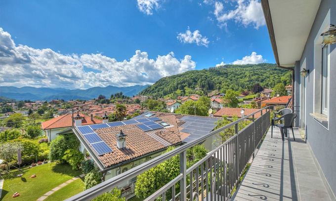 Armeno Apartment | Cozy Zio Enry Terrace Apartment by Orta Lake in Armeno