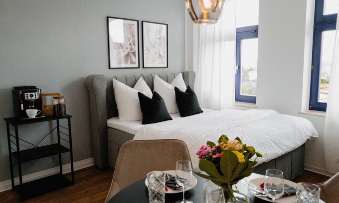 Wismar Apartment | Two Apartments, One Experience: Space for 6 at Wismar Harbor
