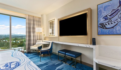 Deluxe Room, 1 King Bed, Mountain View