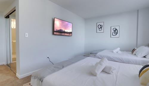 Comfort Apartment, 2 Bedrooms, City View