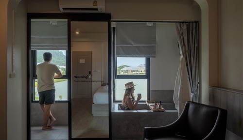 Romantic Room, 1 King Bed, Bathtub, Tower, Nature View