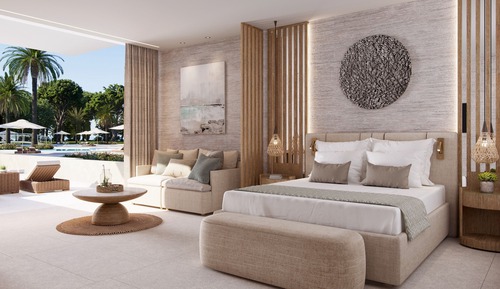 Junior Suite, Pool View, Garden Area