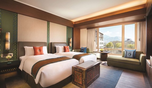 Horizon Club with Potala View Twin Bedroom