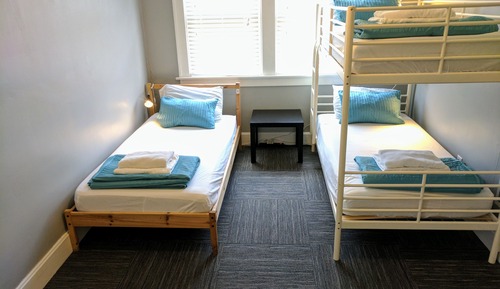Family Triple Room, 3 Twin Beds, Shared Bathroom