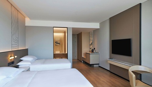 Executive Room, 2 Double Beds, City View
