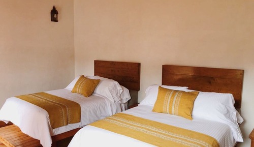 Deluxe Quadruple Room, 2 Double Beds, Garden View, Ground Floor