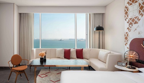 Room, 1 King Bed, Sea View