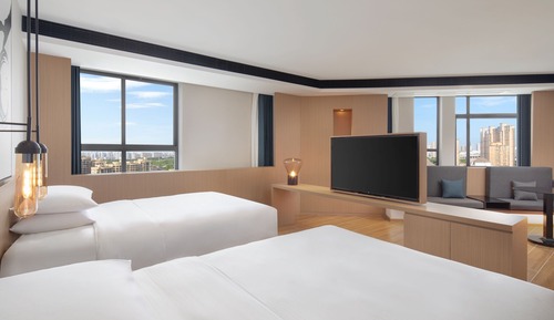 Premium Room, 2 Double Beds, City View