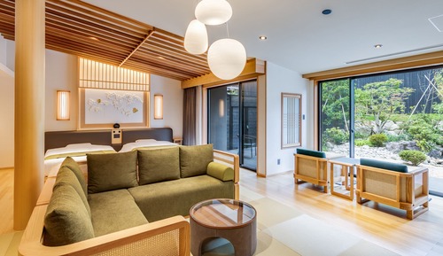 Luxury Suite, Private Bathroom, Garden View