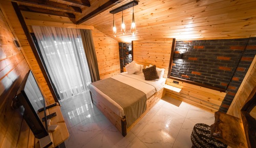 Deluxe Room, Fireplace, Mountain View