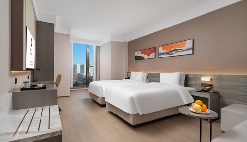 Room, Multiple Beds, Garden View