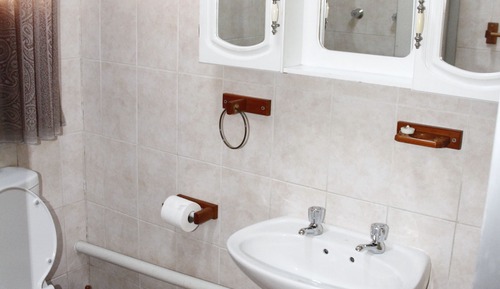 Family Room with shower