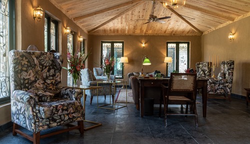 Luxury Tent with King Bed and Private Sitout