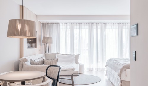 Family Studio, 1 King Bed with Sofa bed