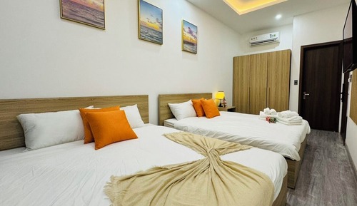 Family Quadruple Room, Non Smoking, Partial Ocean View