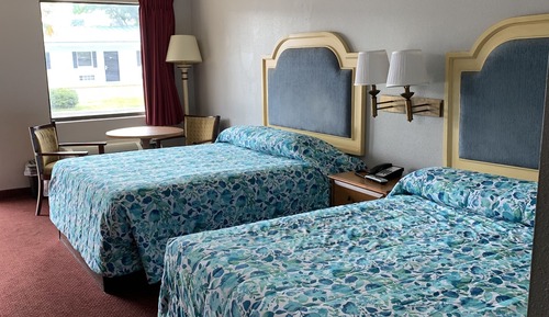 Basic Double Room, 2 Double Beds, Non Smoking