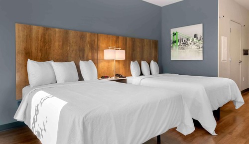 Standard Studio, 2 Queen Beds, Non Smoking, Refrigerator & Microwave