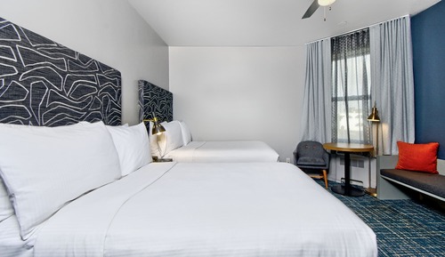 Executive Room, 2 Double Beds, Accessible, City View