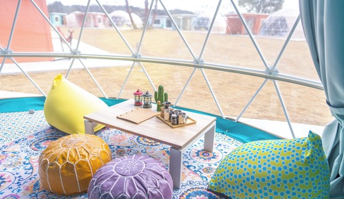 Dome Tent (4 Single-Beds), Non Smoking