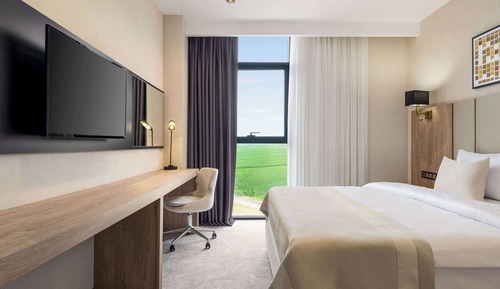 Room, 1 King Bed, Balcony, City View