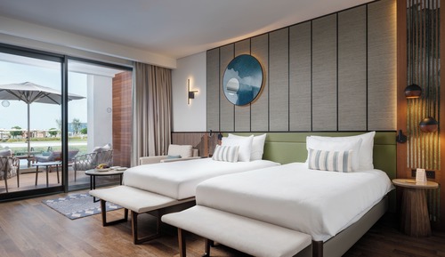 Deluxe Double 4 Room Sea View 2+2 (Community Zone)
