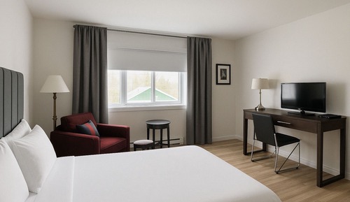 Business Room, 1 Queen Bed, Non Smoking, Microwave