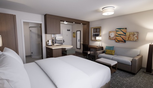 Studio Suite, 1 King Bed, Accessible, Kitchen (Mobility, Accessible Tub)