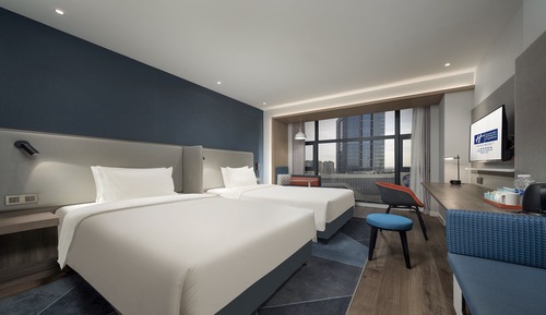 Standard Room, 2 Twin Beds, City View