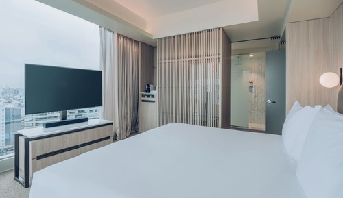 Suite, 1 King Bed with Sofa bed, Sea View (SOUMA)
