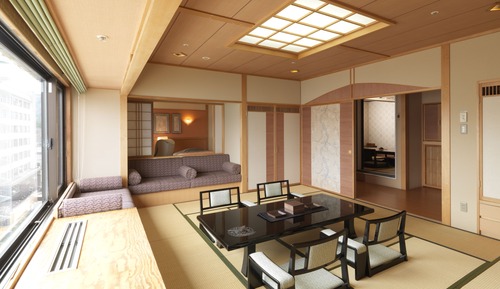 (BEKKAN) Premium Japanese Western Style Room with Premium Kaiseki Dinner, Non Smoking