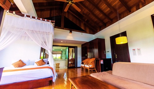 Ocean Villa, Sea Side, Double Bed, with Private Terrace, Non Smoking