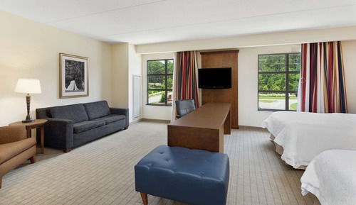 Studio, 2 Queen Beds, Accessible, Bathtub (Mobility & Hearing)