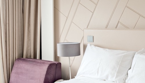 Chambre Supérieure avec lits jumeaux, balcon, vue mer