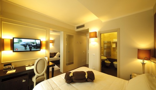 Junior Suite, 1 Queen Bed, Sea View (Living Room;with Sofabed)