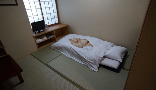 Standard Single Room, Japanese Futon