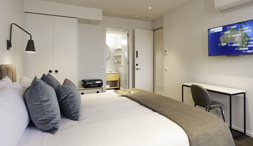Hotel Room with Balcony