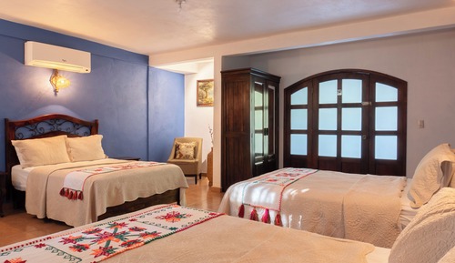Comfort Quadruple Room, Pool View (Helechos 1)