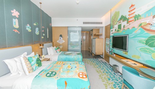 Standard Room, 2 Double Beds (Kids Theme)