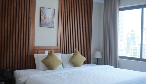 City Double Room, 1 King Bed, City View